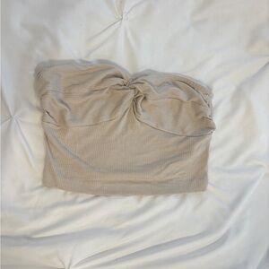 Tan tube top